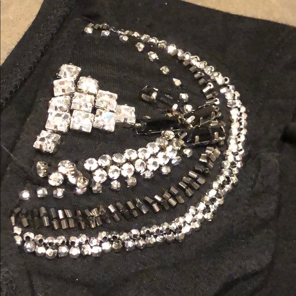 Bebe tank top crystal embellishment - Picture 2 of 3